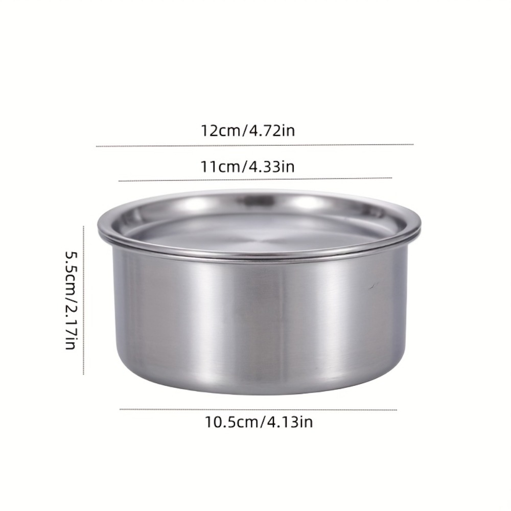 304 Edelstahl Ramekin mit Deck – Food Storage Box Stainless Steel Bewertung und Preis