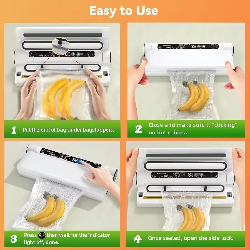 Lebensmittel-Vakuumiergerät 75 – Food Storage Vacuum Sealer Machine Bewertung und Preis