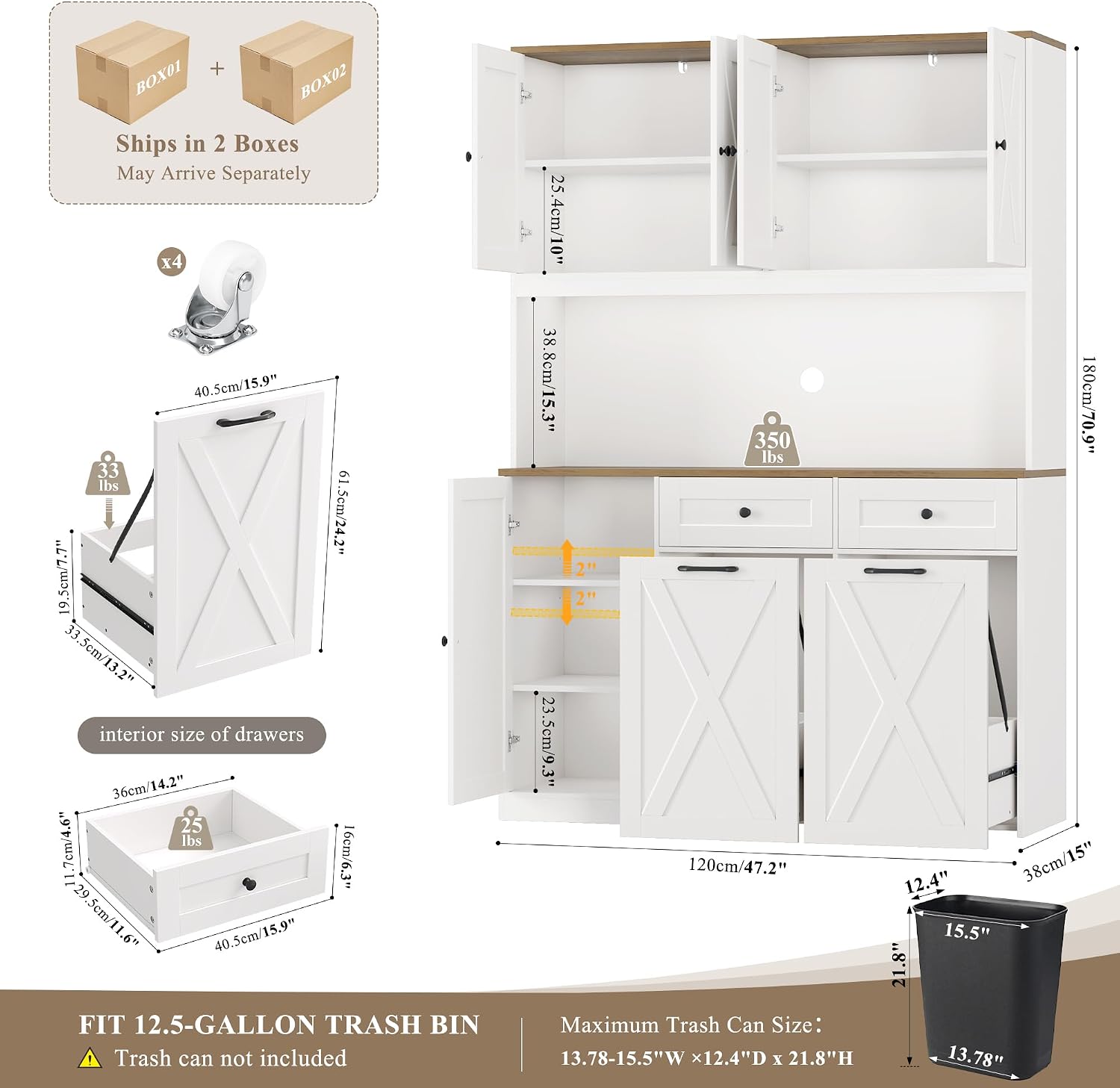 Küchen-Vorratsschrank aus Holz – Food Storage Without Pantry Bewertung und Preis