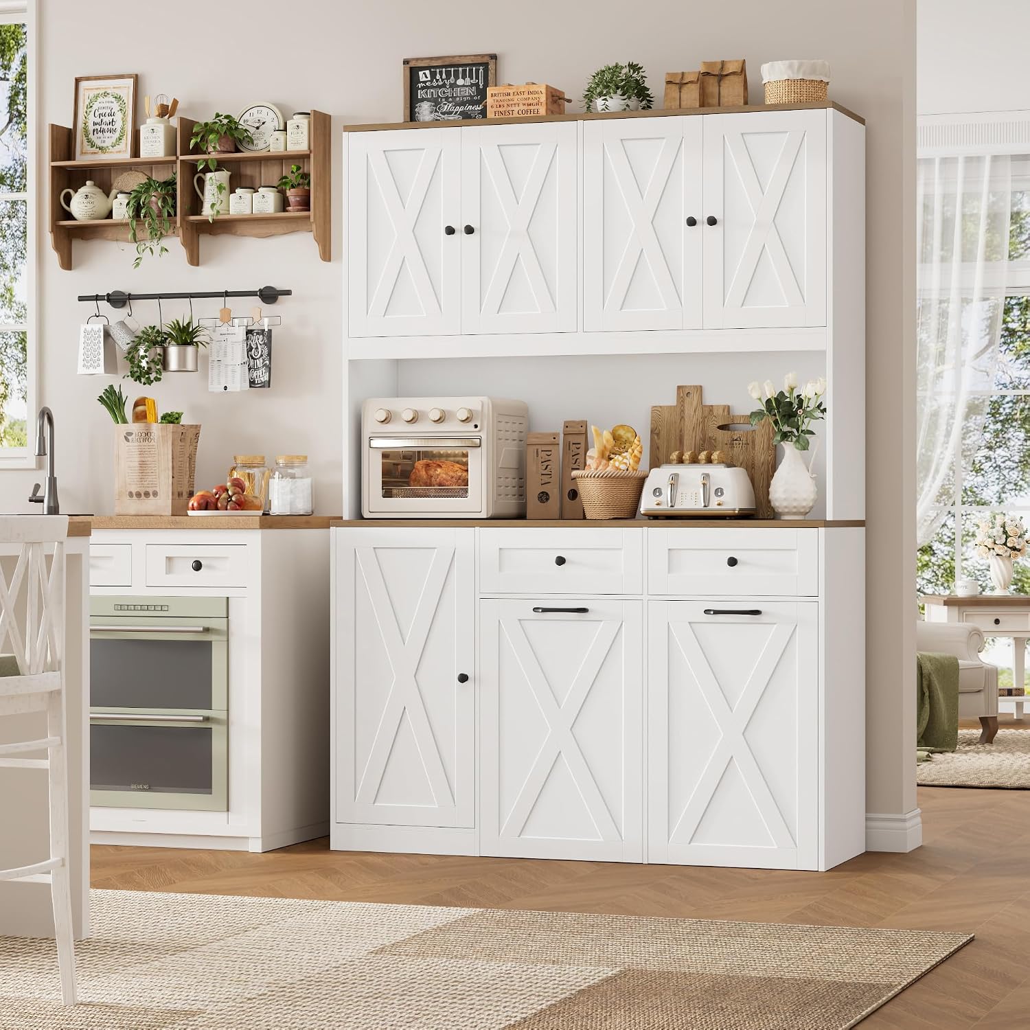 Küchen-Vorratsschrank aus Holz – Food Storage Without Pantry Bewertung und Preis