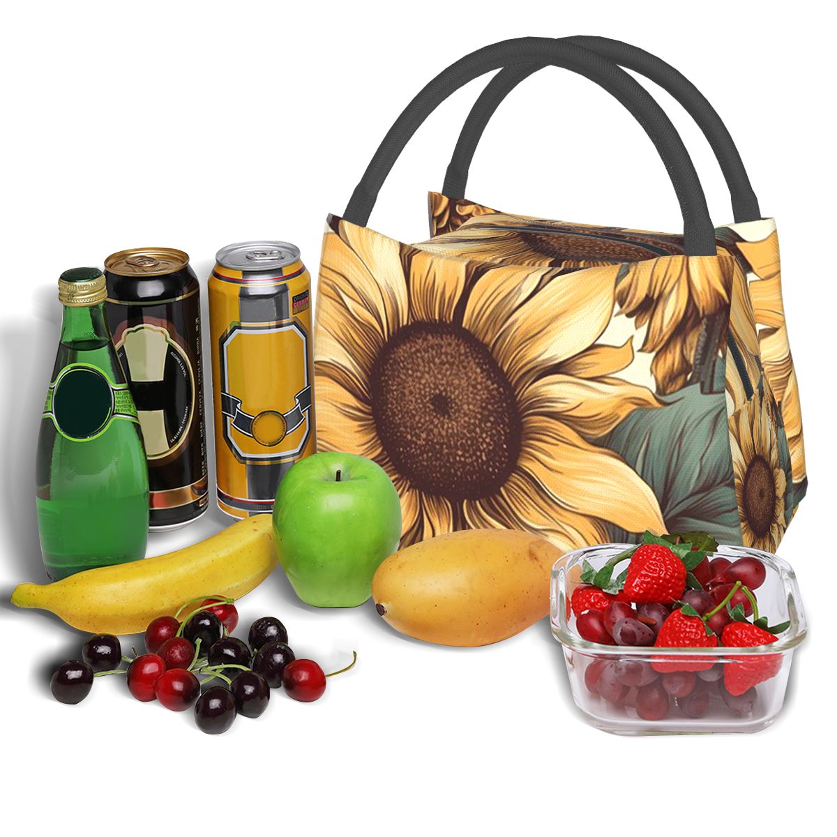Isolierte Lunchtasche mit bota – Food Storage Drawing Bewertung und Preis