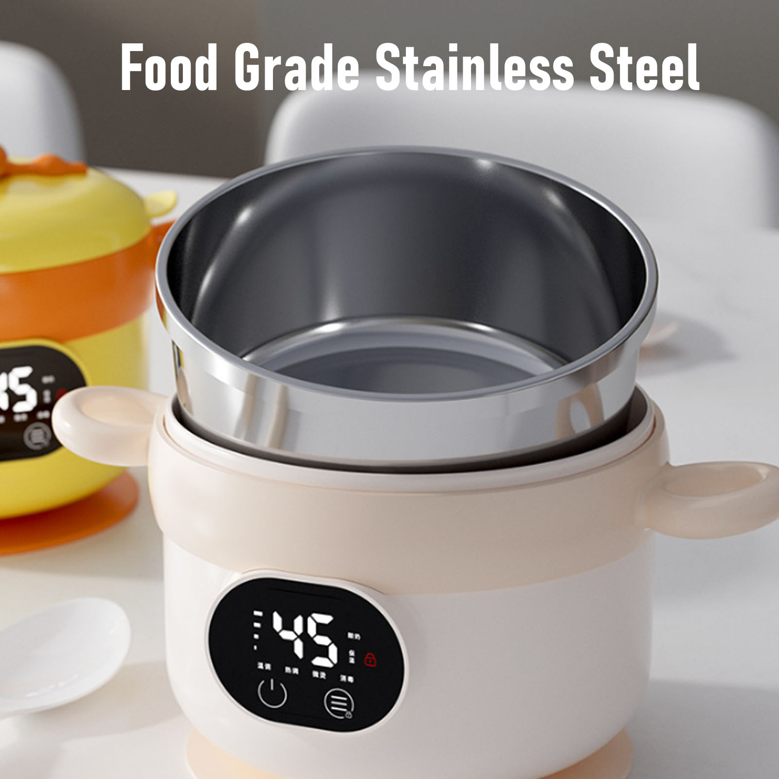 Elektrische Warmhalteschüssel, – Food Storage Box Stainless Steel Bewertung und Preis