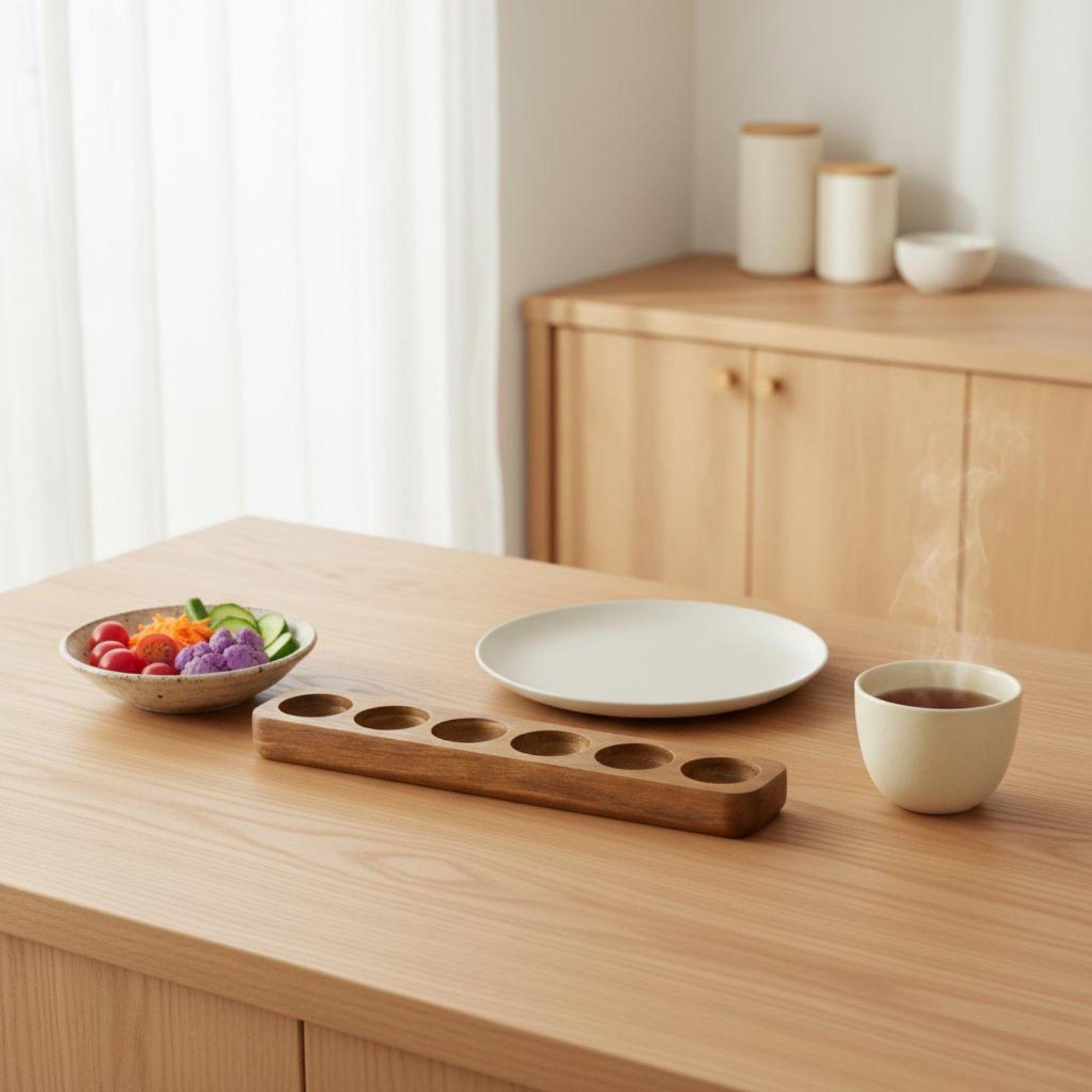 Holz-Eierhalter mit Robuster,  – Food Storage Building Bewertung und Preis