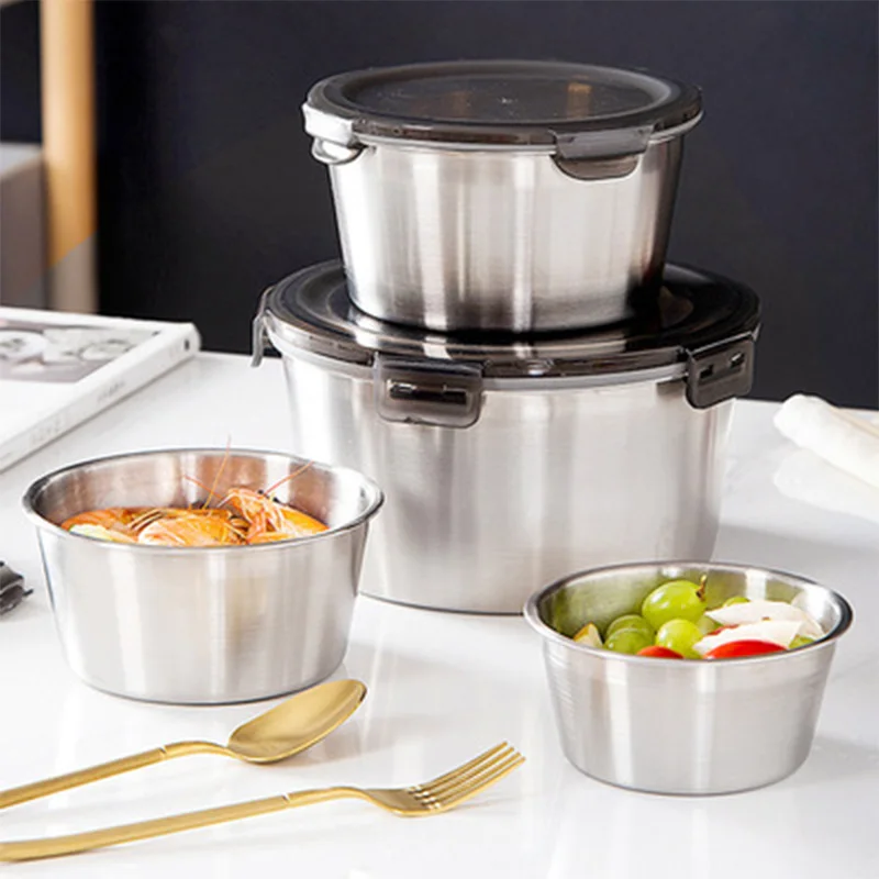 304 Edelstahl Bento Lunchbox m – Food Storage Oven Safe Bewertung und Preis
