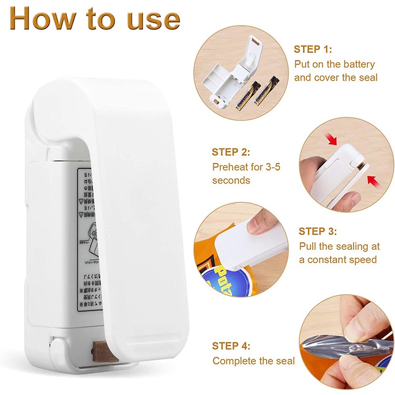 Mini Handgehaltener Heißsiegle – Food Storage Vacuum Sealer Machine Bewertung und Preis