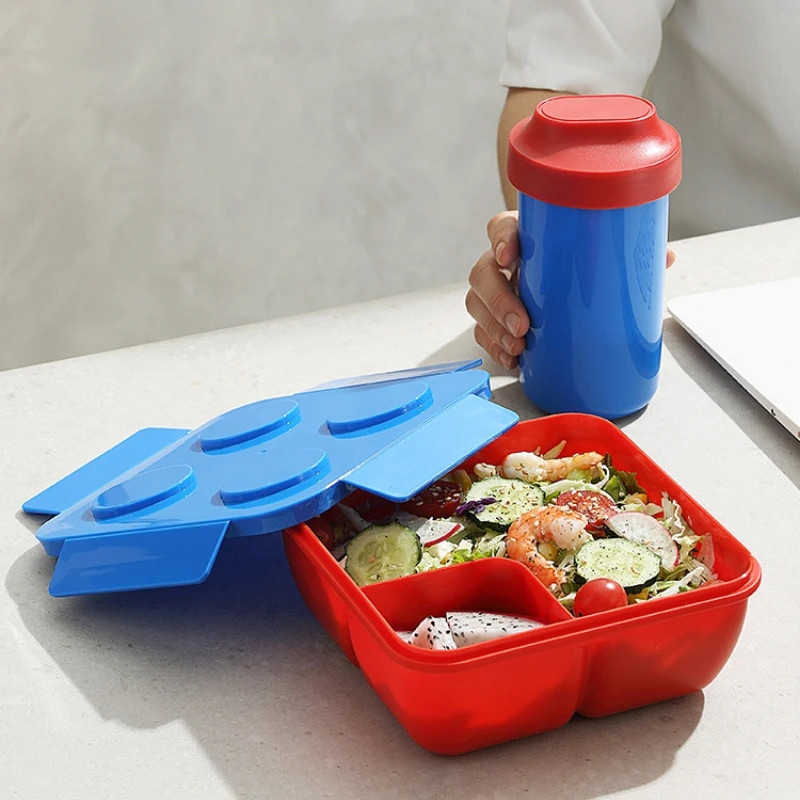 Lunch Box DIY Baustein Tragbar – Food Storage Building Bewertung und Preis