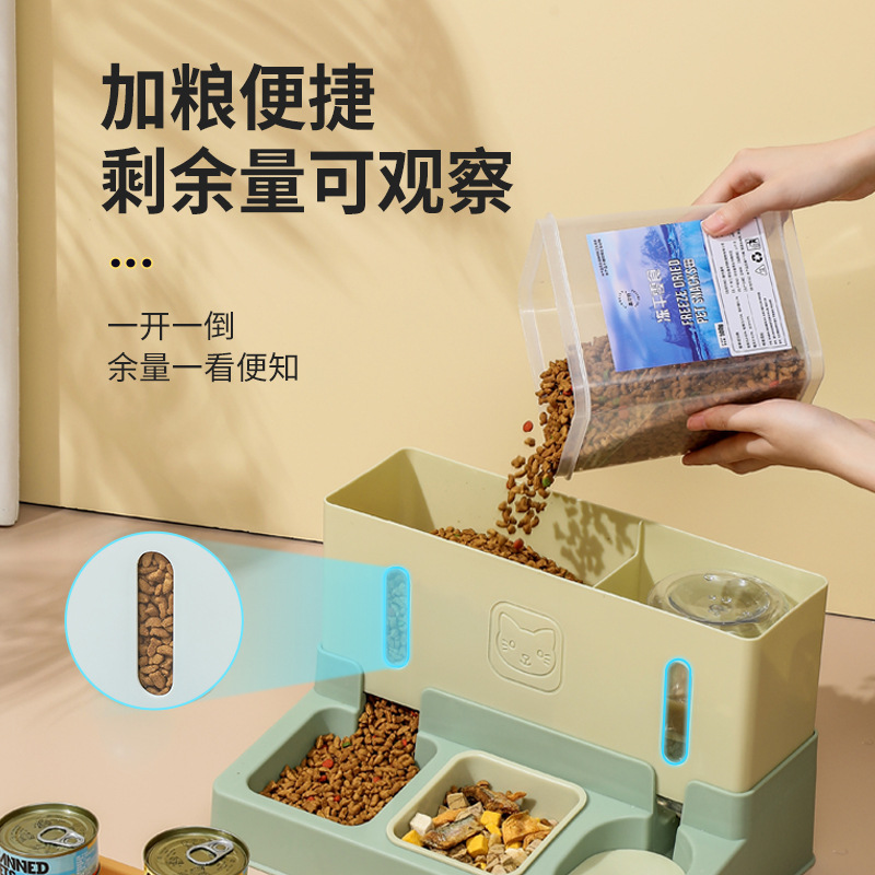 Katzenfutter-Spender, Wassersp – Food Storage Freeze Dried Bewertung und Preis