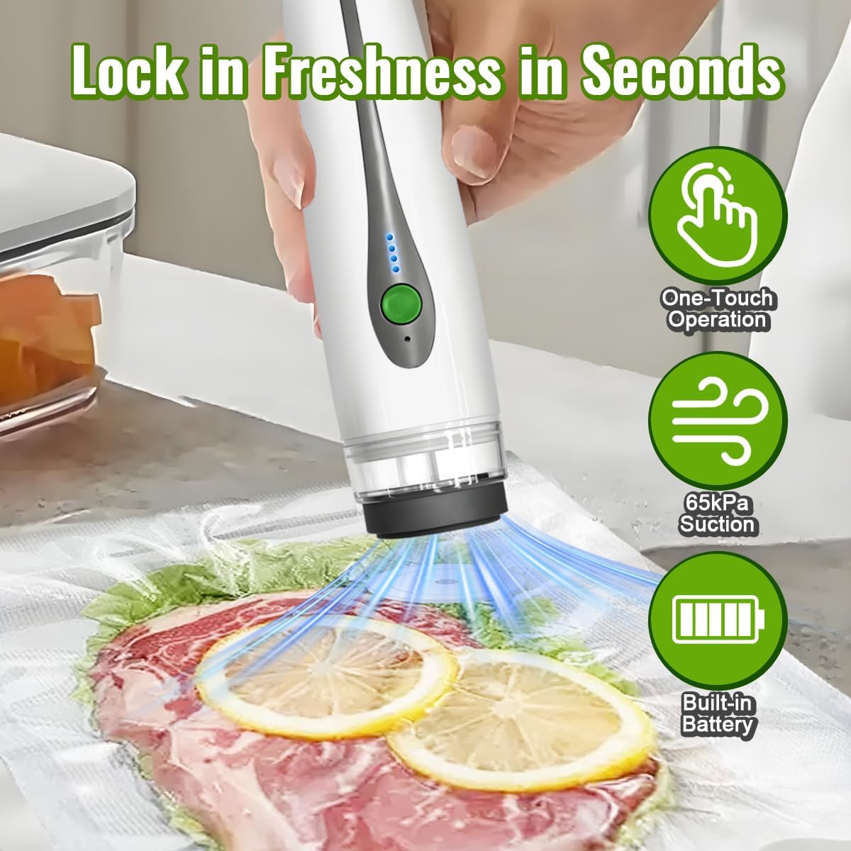 Automatische Mini-Vakuumiermas – Food Storage Vacuum Sealer Machine Bewertung und Preis