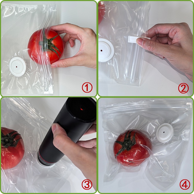 Neue wiederverwendbare Luft-Va – Food Storage Hot Bewertung und Preis