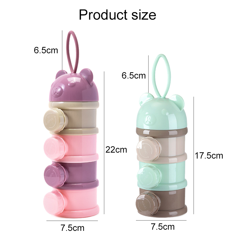 3/4-lagige tragbare Baby-Nahru – Food Storage For Baby Bewertung und Preis