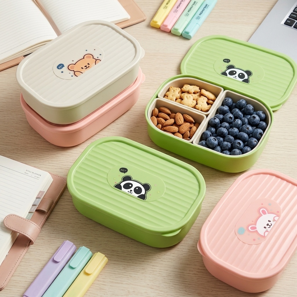 Niedliche, geteilte Lunchbox a – Food Storage Oven Safe Bewertung und Preis