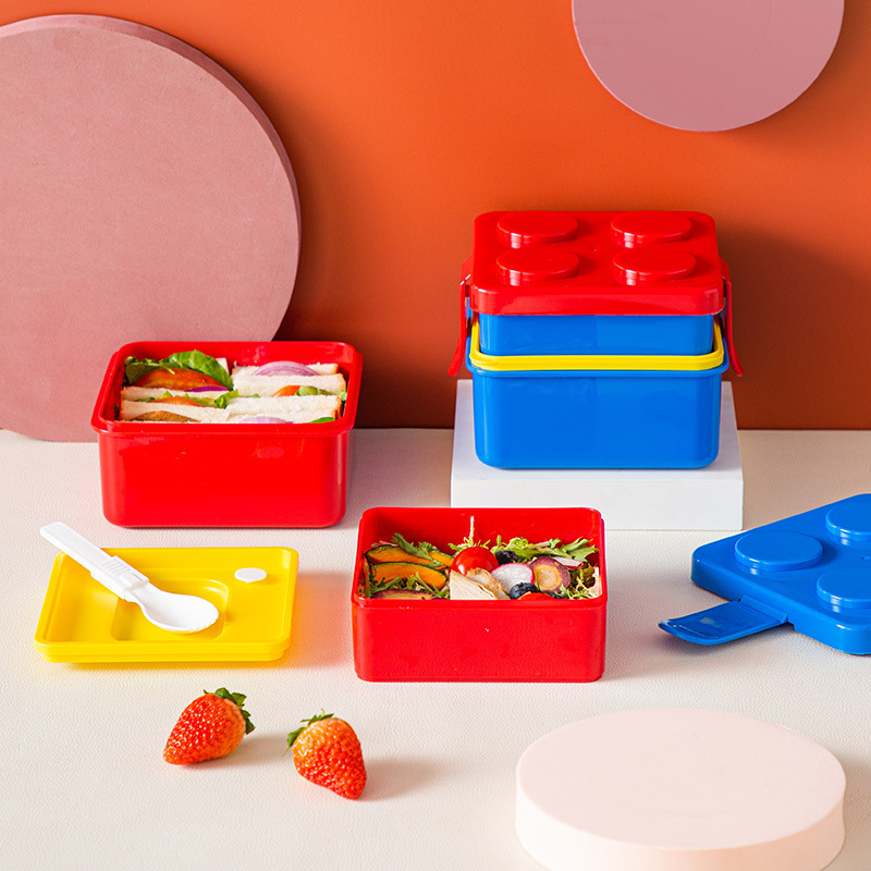 DIY Baustein Mittagessen Box M – Food Storage Building Bewertung und Preis